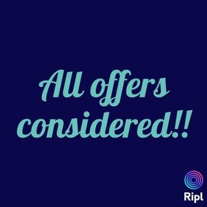 All offers considered!